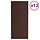 Panele dachowe stalowe 100x45cm brązowe 12 szt. - 67% taniej