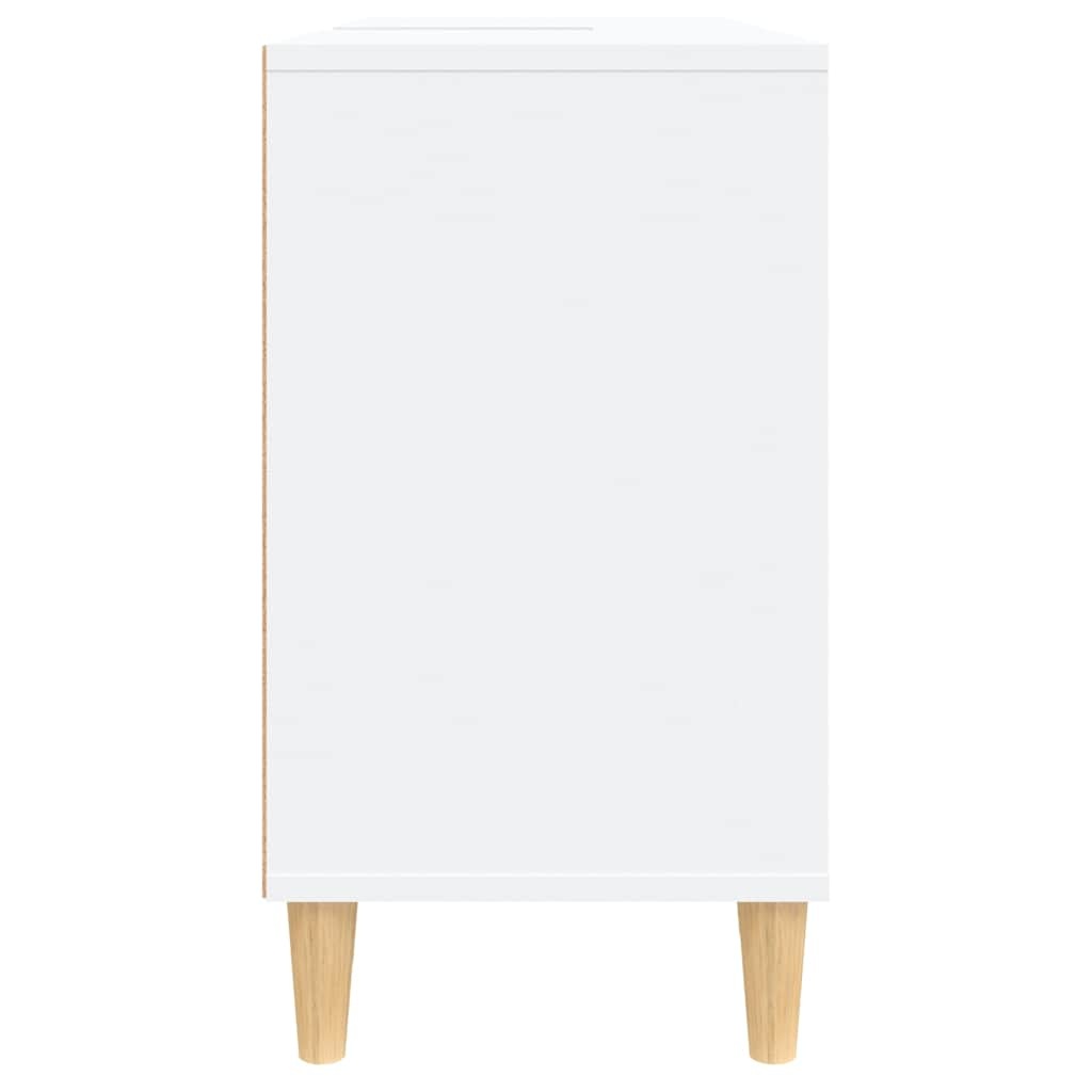 Szafka pod umywalkę 80x33x60 cm, biała - 79% taniej