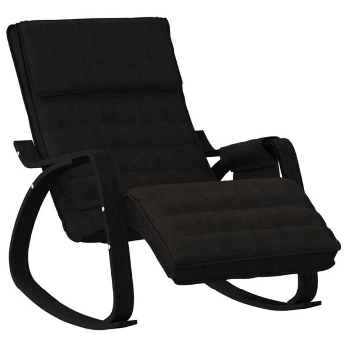 Vidaxl Elegancki fotel bujany czarny - 74% taniej