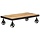 Stolik kawowy z litego drewna mango 100x55 cm - 77% taniej
