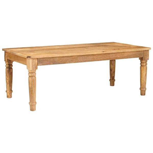 Vidaxl Stolik kawowy z litego drewna mango 100x55 cm - 74% taniej