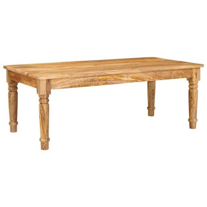 Vidaxl Stolik kawowy z litego drewna mango 100x55 cm - 74% taniej