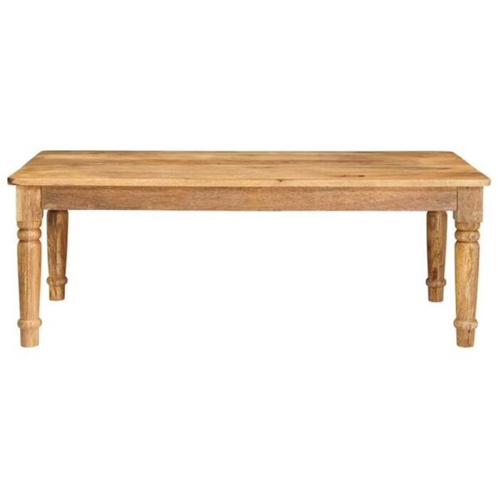 Vidaxl Stolik kawowy z litego drewna mango 100x55 cm - 74% taniej