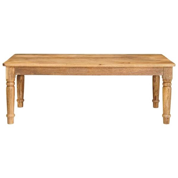 Vidaxl Stolik kawowy z litego drewna mango 100x55 cm - 74% taniej