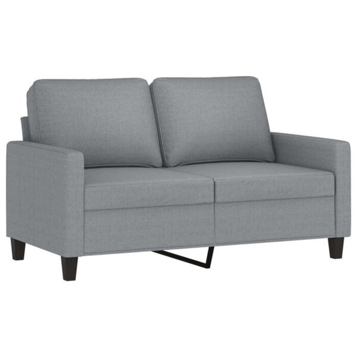 Dwuosobowa sofa 120 cm jasnoszara - 80% taniej