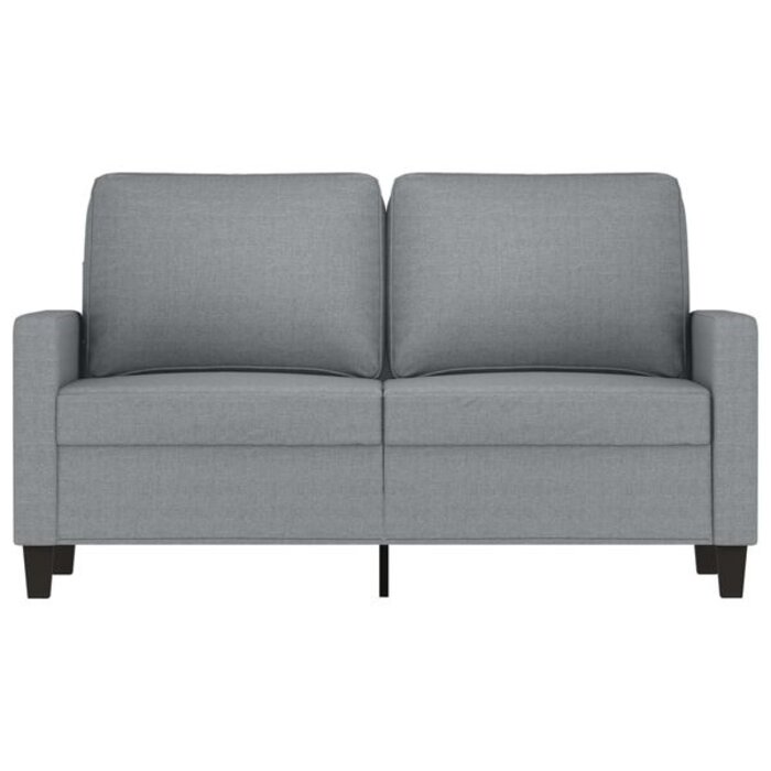 Dwuosobowa sofa 120 cm jasnoszara - 80% taniej