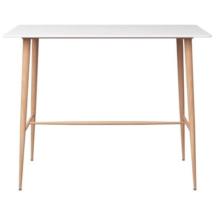 Vidaxl Nowoczesny stół barowy 120x60x105 cm biały - 77% taniej