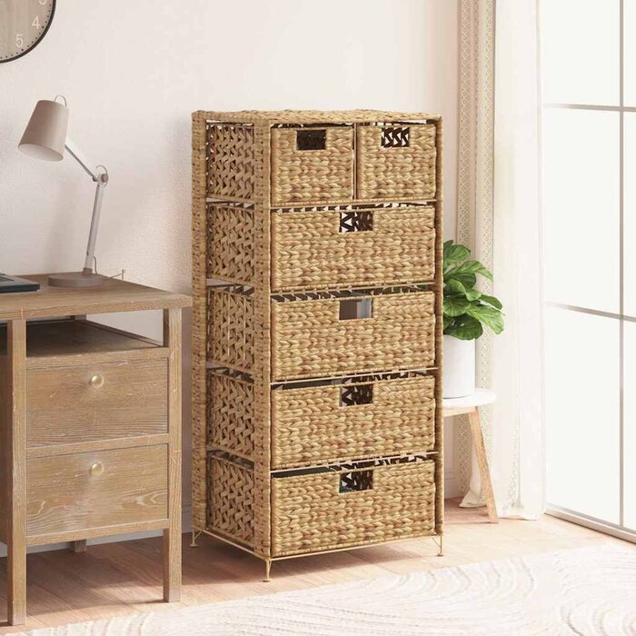 Vidaxl Rustykalny regał z 6 koszami 47x37x100 cm - 78% taniej
