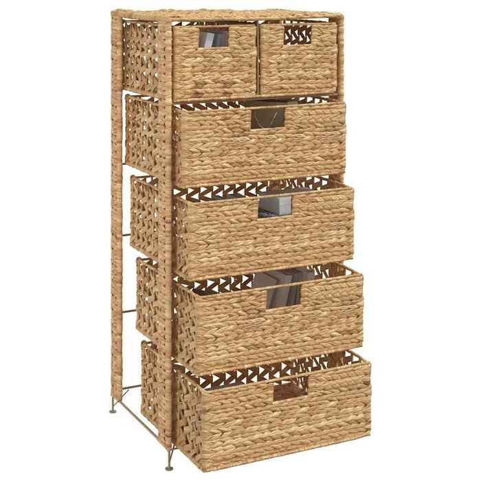 Vidaxl Rustykalny regał z 6 koszami 47x37x100 cm - 78% taniej