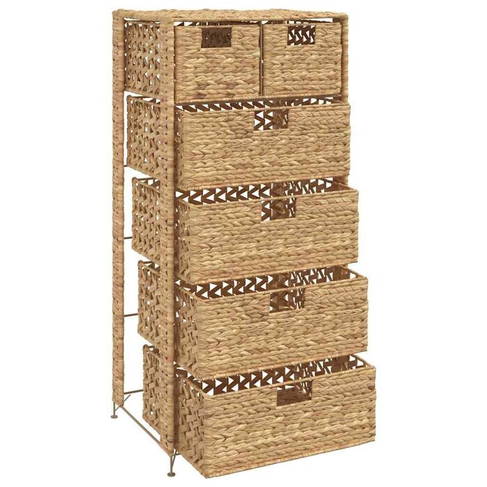 Vidaxl Rustykalny regał z 6 koszami 47x37x100 cm - 78% taniej