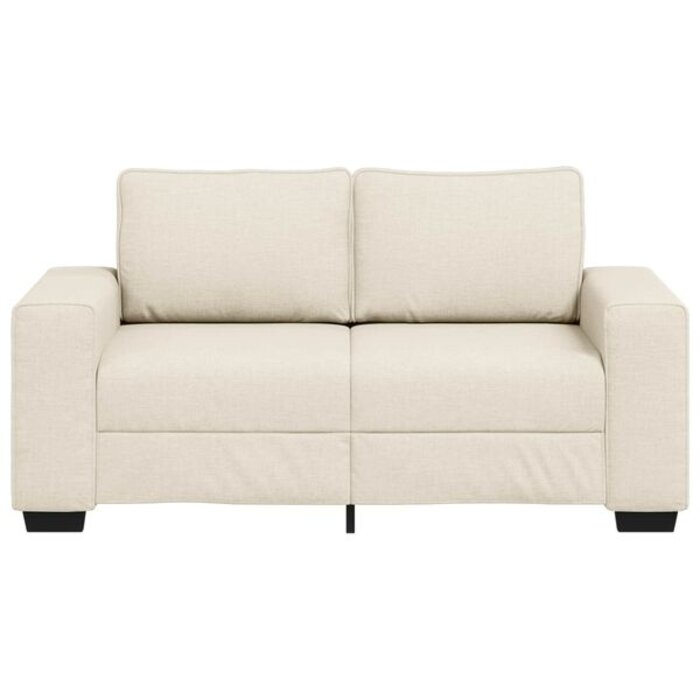 Dwuosobowa sofa 140 cm lniana - 74% taniej