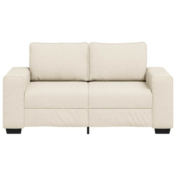 Dwuosobowa sofa 140 cm lniana - 74% taniej