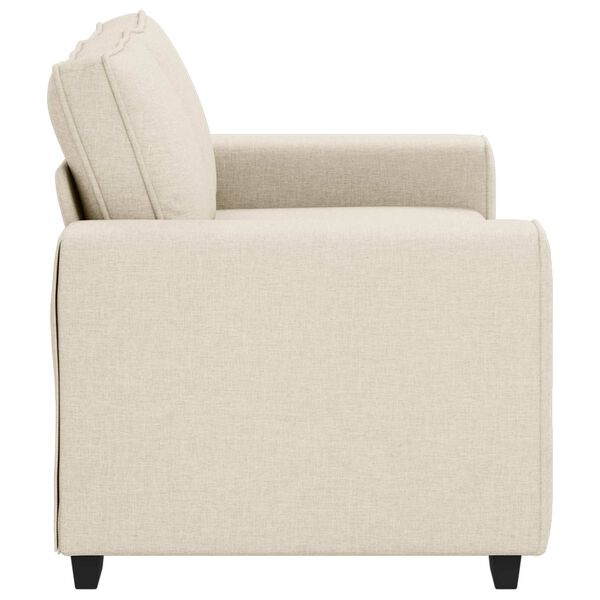 Dwuosobowa sofa 140 cm lniana - 74% taniej
