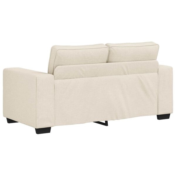 Dwuosobowa sofa 140 cm lniana - 74% taniej
