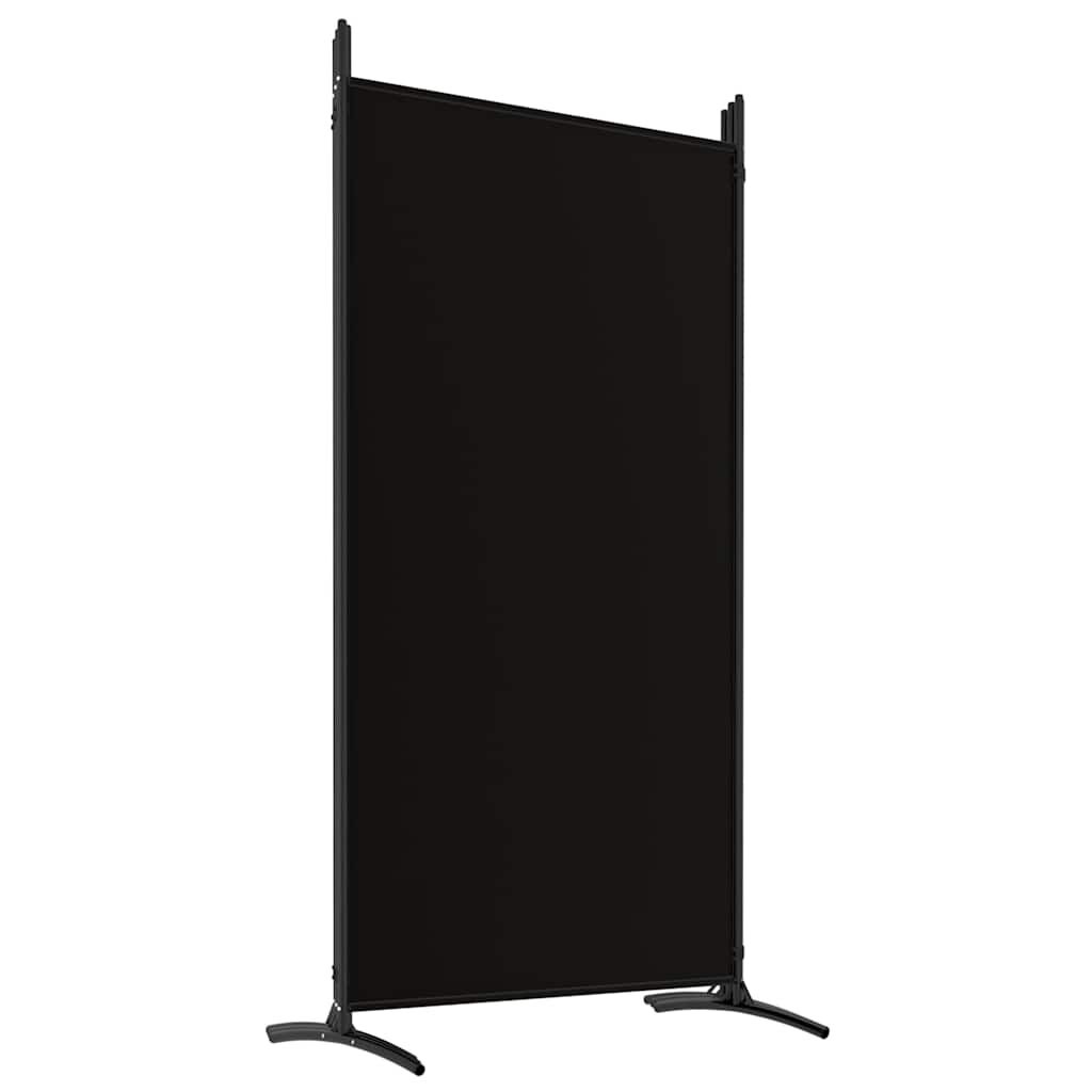Vidaxl Parawan pokojowy 6-panelowy 520x180 cm czarny - 71% taniej