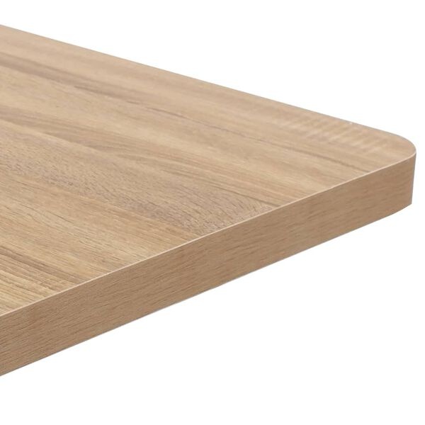 Vidaxl Stolik barowy 50x50 cm MDF jasnobrązowy - 65% taniej