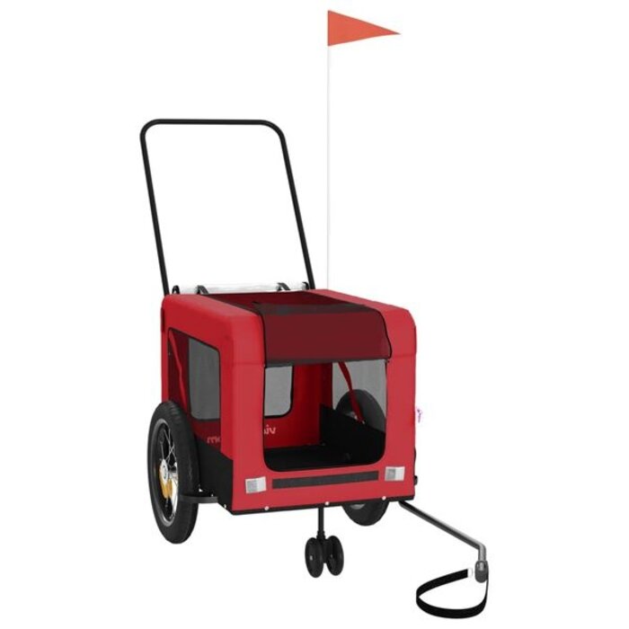 Vidaxl Przyczepka rowerowa dla psa 73% taniej - Outlet