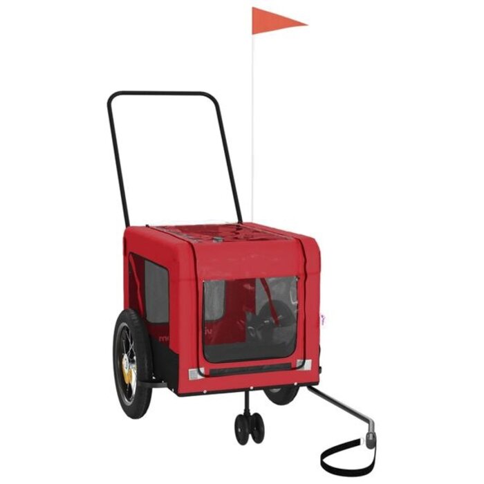 Vidaxl Przyczepka rowerowa dla psa 73% taniej - Outlet