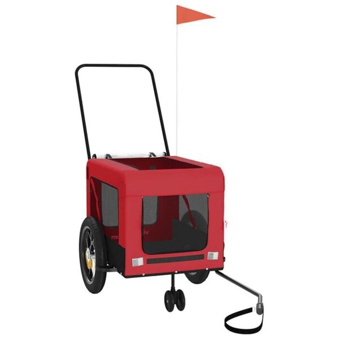 Vidaxl Przyczepka rowerowa dla psa 73% taniej - Outlet
