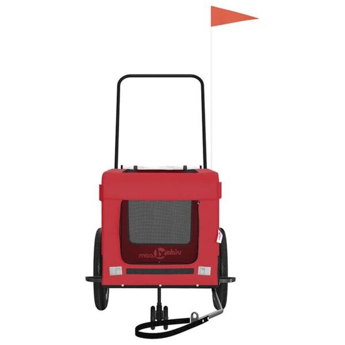 Vidaxl Przyczepka rowerowa dla psa 73% taniej - Outlet