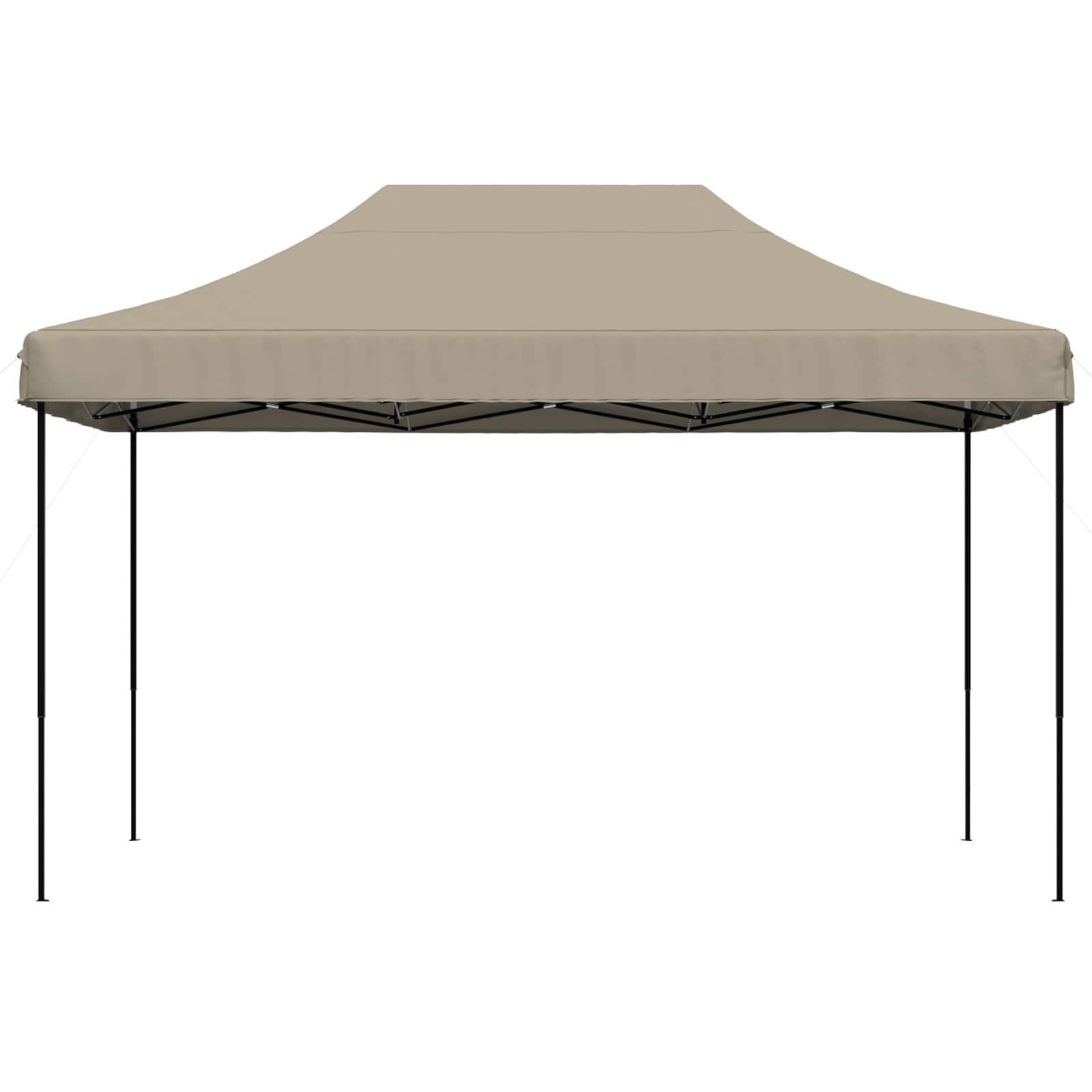 Vidaxl Składany namiot imprezowy pop-up 440x292 cm taupe - 74% taniej