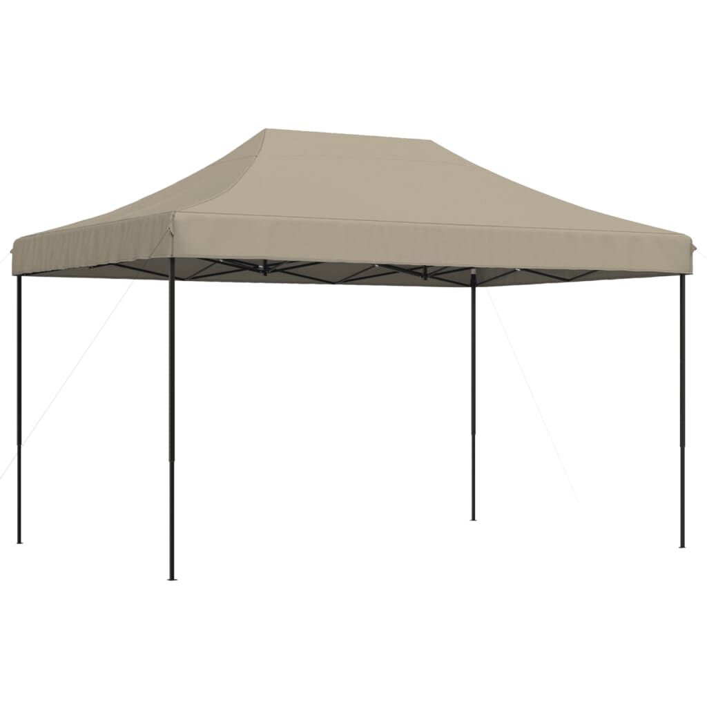 Vidaxl Składany namiot imprezowy pop-up 440x292 cm taupe - 74% taniej