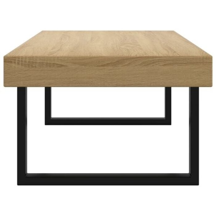 Vidaxl Stolik kawowy 120x60 cm MDF i żelazo - 72% taniej