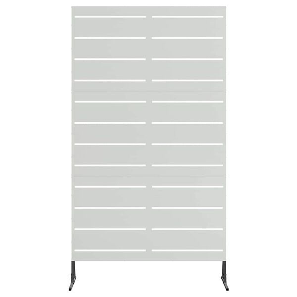 Vidaxl Stalowy parawan ogrodowy 100x180 cm szary - 69% taniej