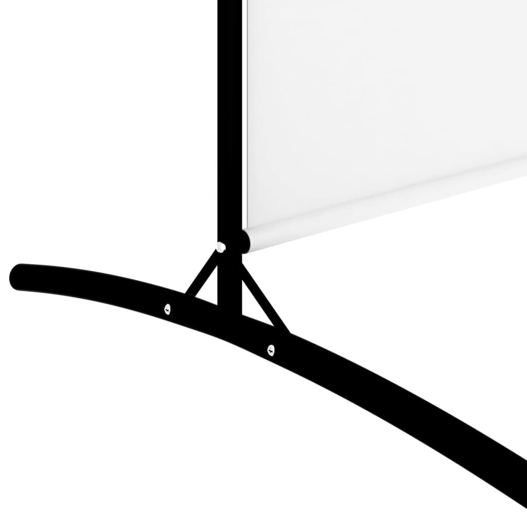 Parawan pokojowy 5-panelowy 433x180 cm biały - 64% taniej