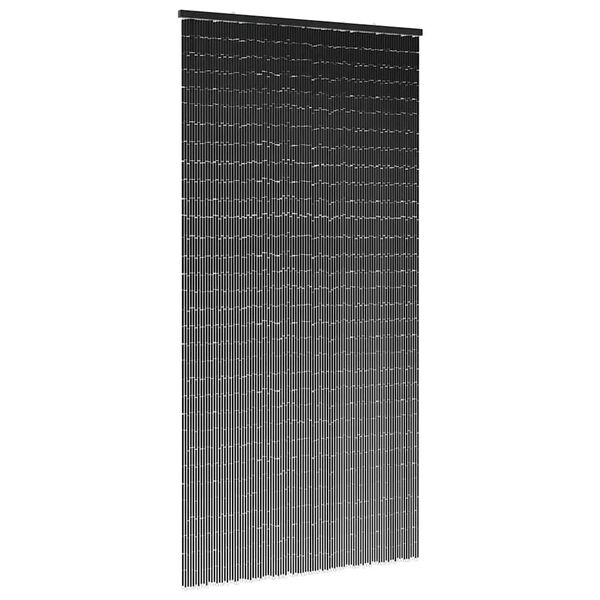 Bambusowa zasłona drzwiowa 90x220 cm ciemnoszara - 75% taniej