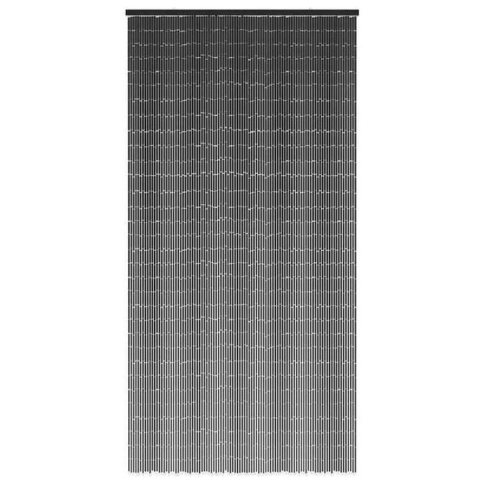 Bambusowa zasłona drzwiowa 90x220 cm ciemnoszara - 75% taniej