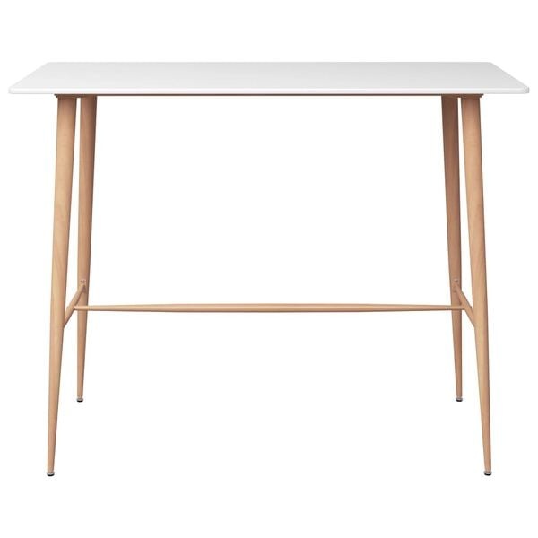 Vidaxl Stolik barowy 120x60x105 cm biały - 38% taniej