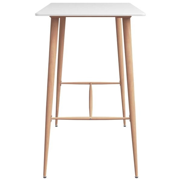 Vidaxl Stolik barowy 120x60x105 cm biały - 38% taniej