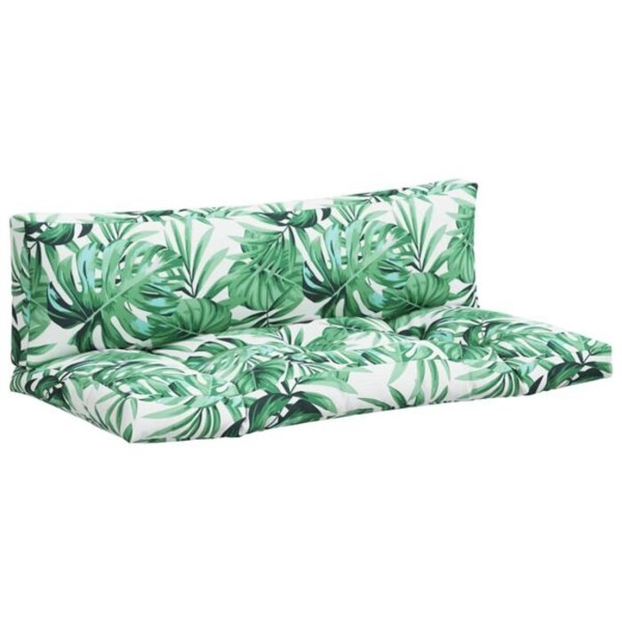 Poduszki na palety w liście 110x58 i 110x30 cm - 77% taniej