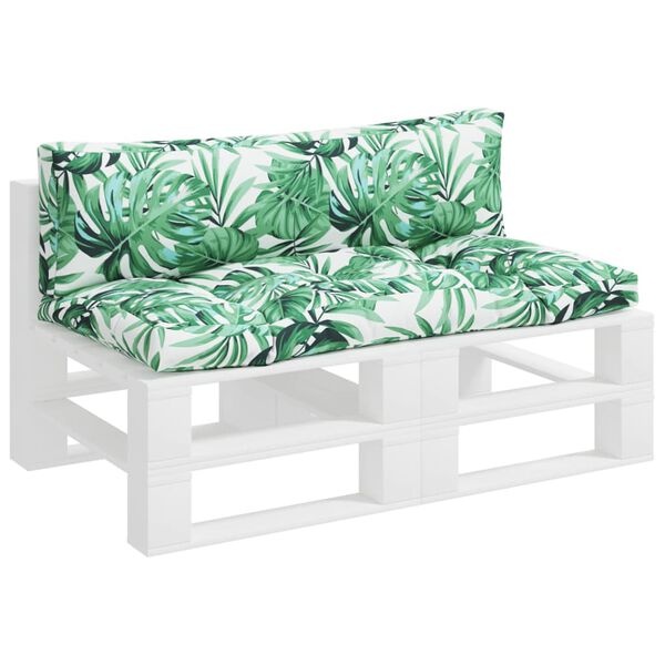 Poduszki na palety w liście 110x58 i 110x30 cm - 77% taniej