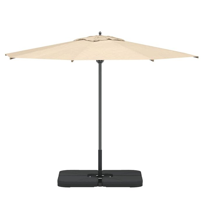Vidaxl Podstawa pod parasol ogrodowy 60 l - czarna - 68% taniej