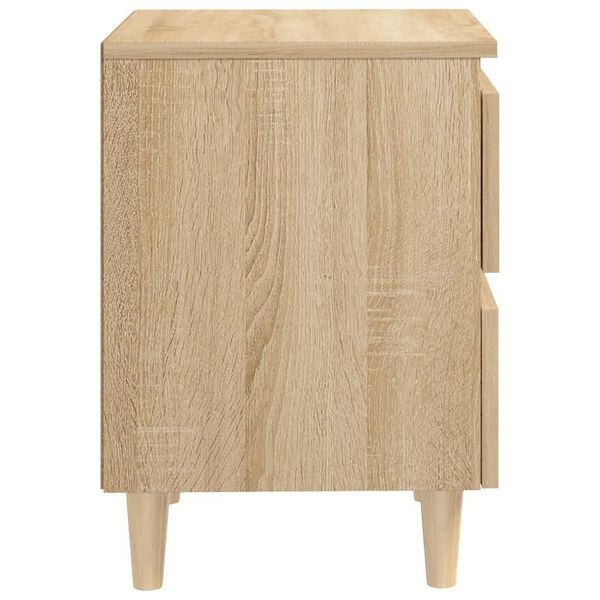 Szafka nocna dąb sonoma 40x35x50 cm - 76% taniej