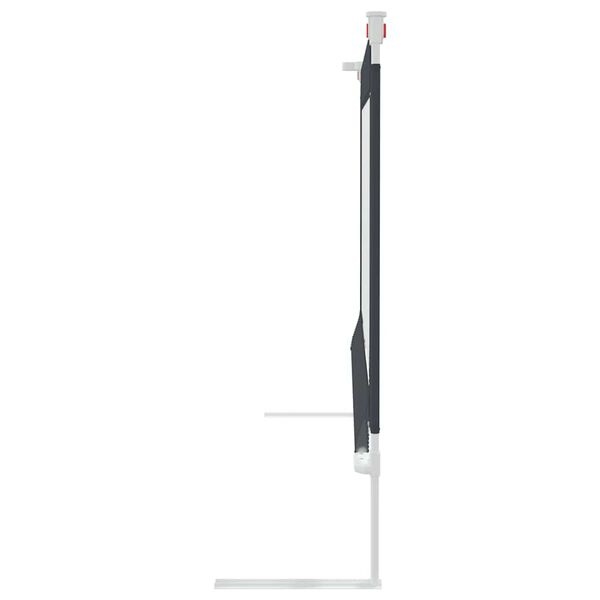 Vidaxl Barierka ochronna do łóżka dziecięcego 140x25 cm ciemnoszara - 62% taniej