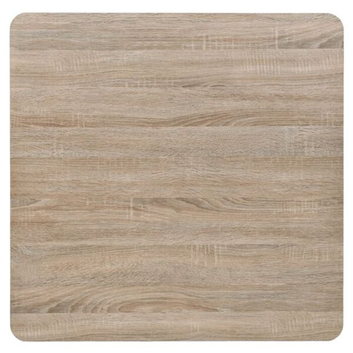 Vidaxl Stolik bistro kwadratowy 80x80x75 cm, dębowy - 79% taniej