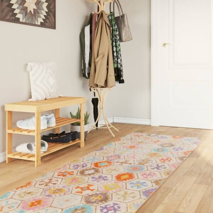 Vidaxl Wielokolorowy dywan antypoślizgowy 80x300 cm - 66% taniej