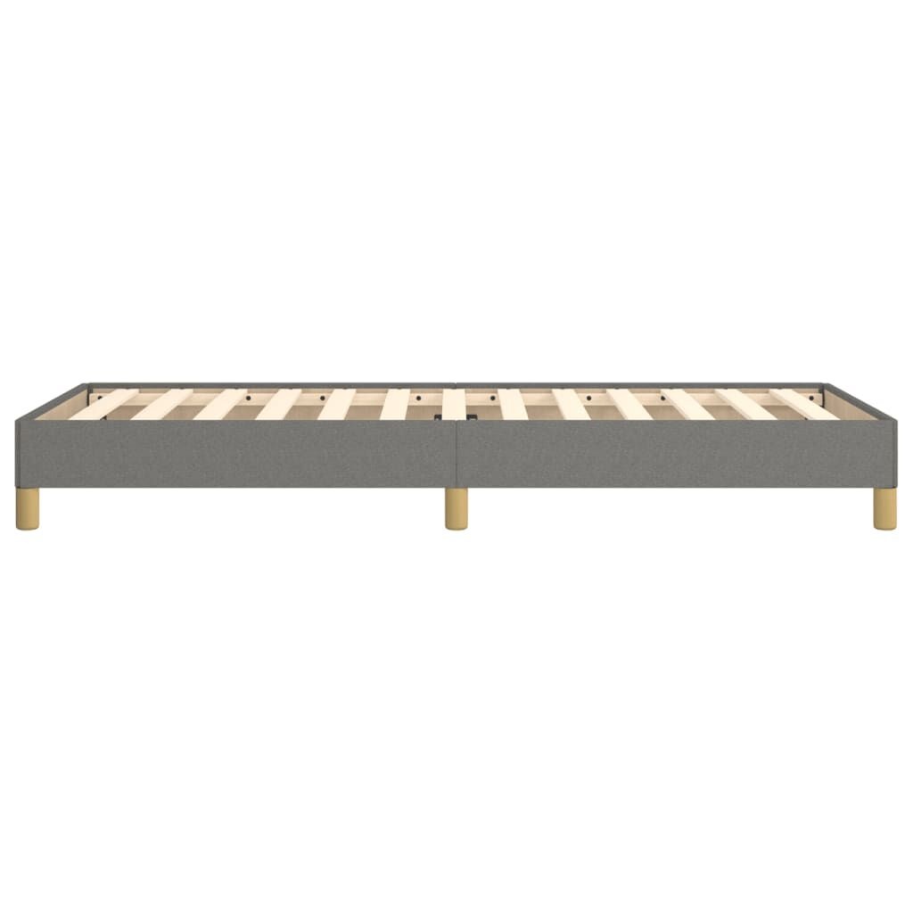 Vidaxl Elegancka rama łóżka 90x200 cm, ciemnoszara - 72% taniej