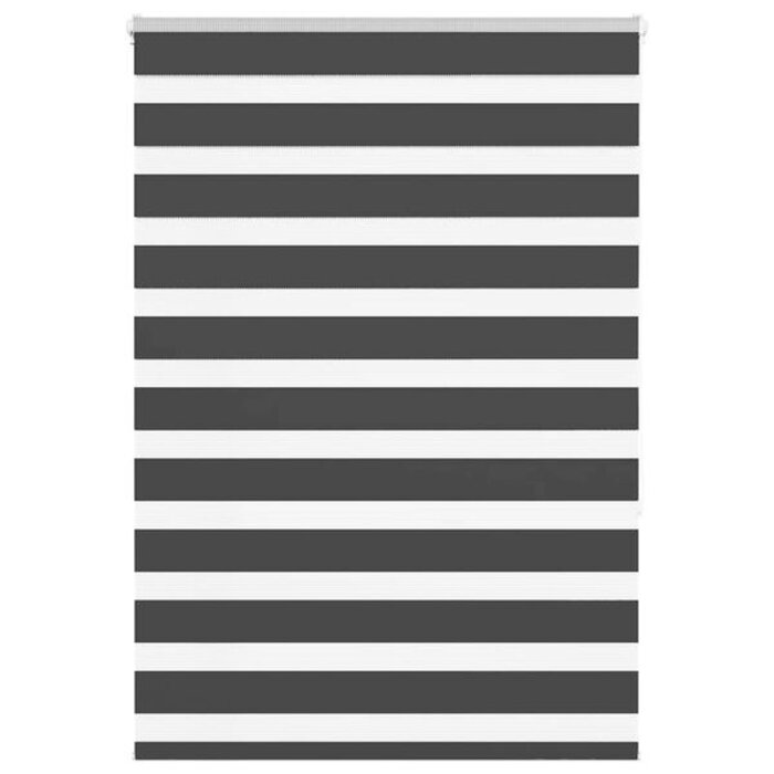 Vidaxl Roleta typu zebra 100x150 cm czarna - 58% taniej