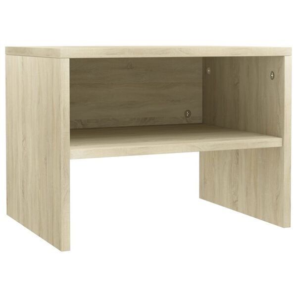 Vidaxl Zestaw 2 szafek nocnych dąb sonoma 40x30 cm - 56% taniej