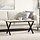 Industrialne nogi do stolika X 90x30x43 cm - Żeliwne - 68% taniej