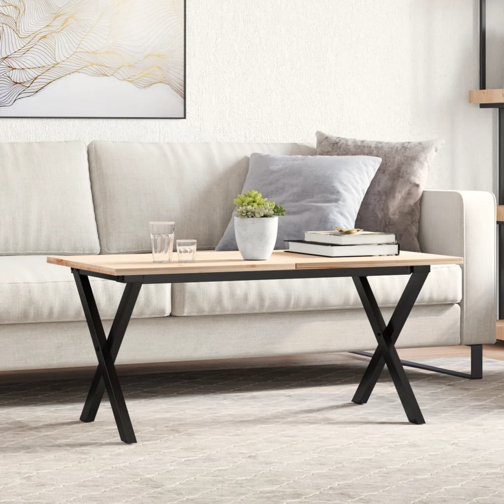 Vidaxl Industrialne nogi do stolika X 90x30x43 cm - Żeliwne - 68% taniej