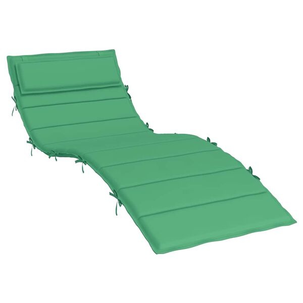 Vidaxl Zielona poduszka na leżak 180x60x3 cm - 67% taniej