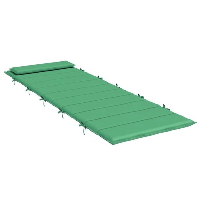 Vidaxl Zielona poduszka na leżak 180x60x3 cm - 67% taniej