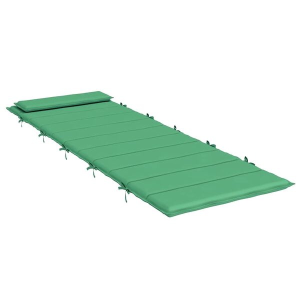 Vidaxl Zielona poduszka na leżak 180x60x3 cm - 67% taniej