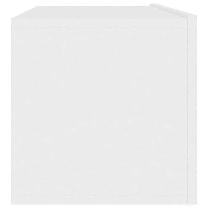Vidaxl Nowoczesna szafka RTV wisząca 100x30 cm biała - 73% taniej