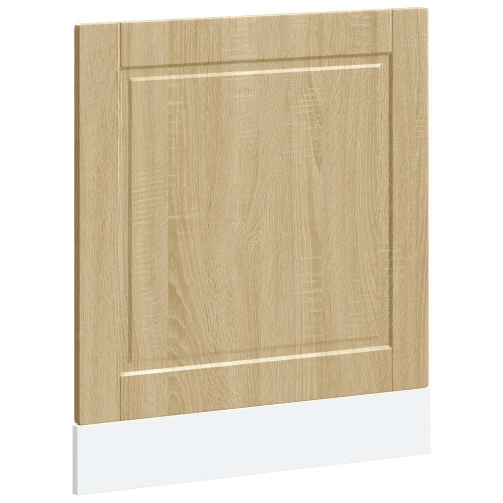 Vidaxl Panel frontowy do zmywarki Porto Dąb Sonoma 60x67cm - 63% taniej
